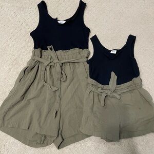Mommy and me Rompers